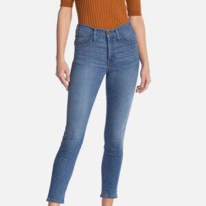 MADEWELL Jeans 9" High-Rise Skinny Women's 26 Medium Wash Blue Stretch Preppy